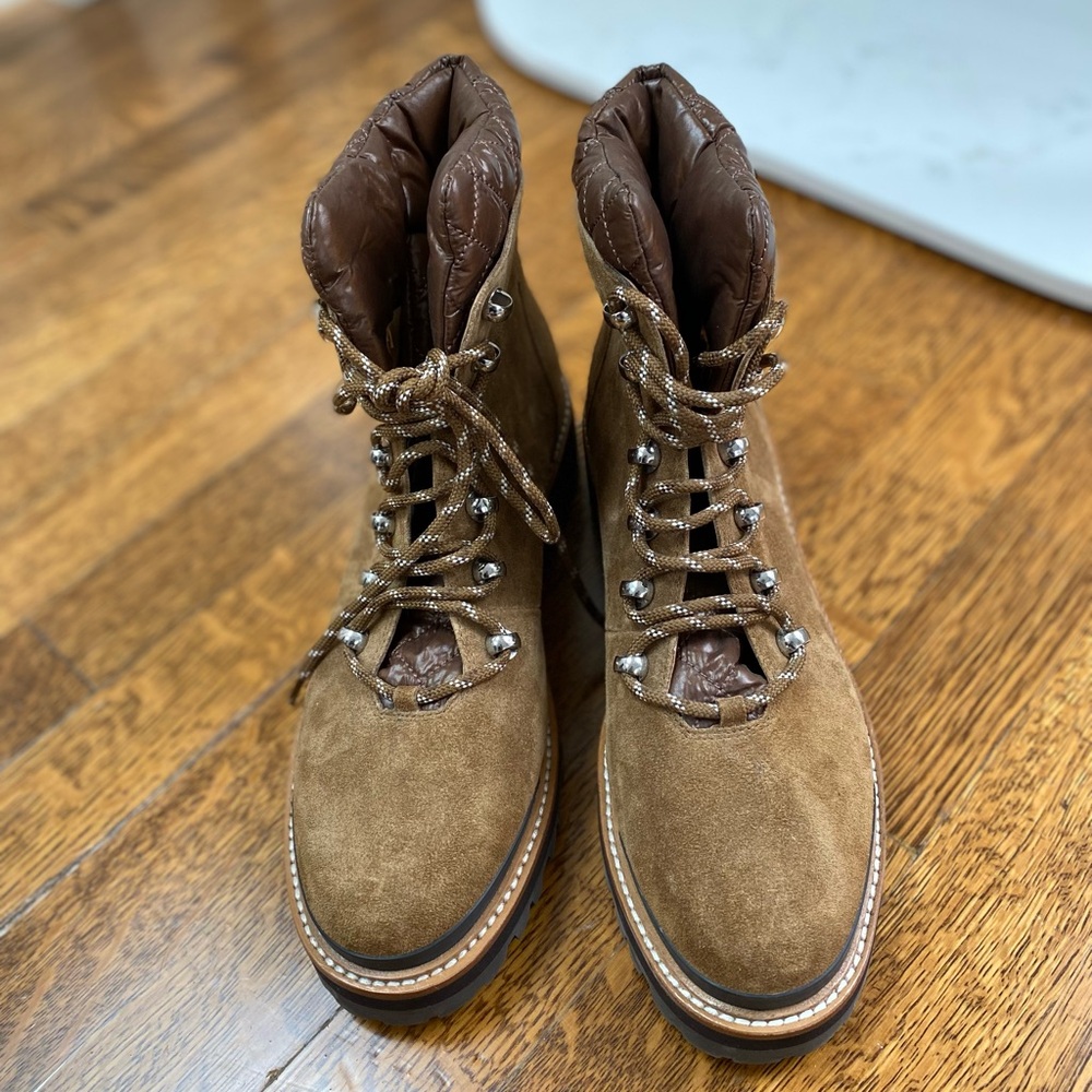 Marc Fisher Brown Suede Ankle Booties Cold Weather Must Have 🥶